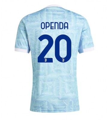 Juventus Lois Openda #20 Udebanetrøje 2025-26 Kortærmet